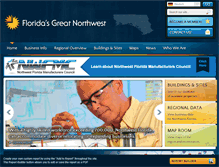 Tablet Screenshot of floridasgreatnorthwest.com